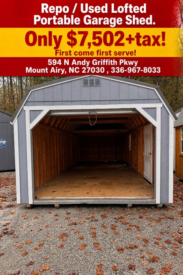 Lofted Barn - 12x28