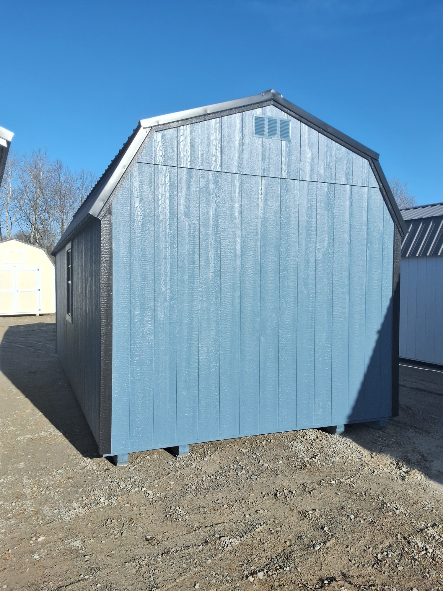 Lofted Barn Side Porch - 10x20 image 2