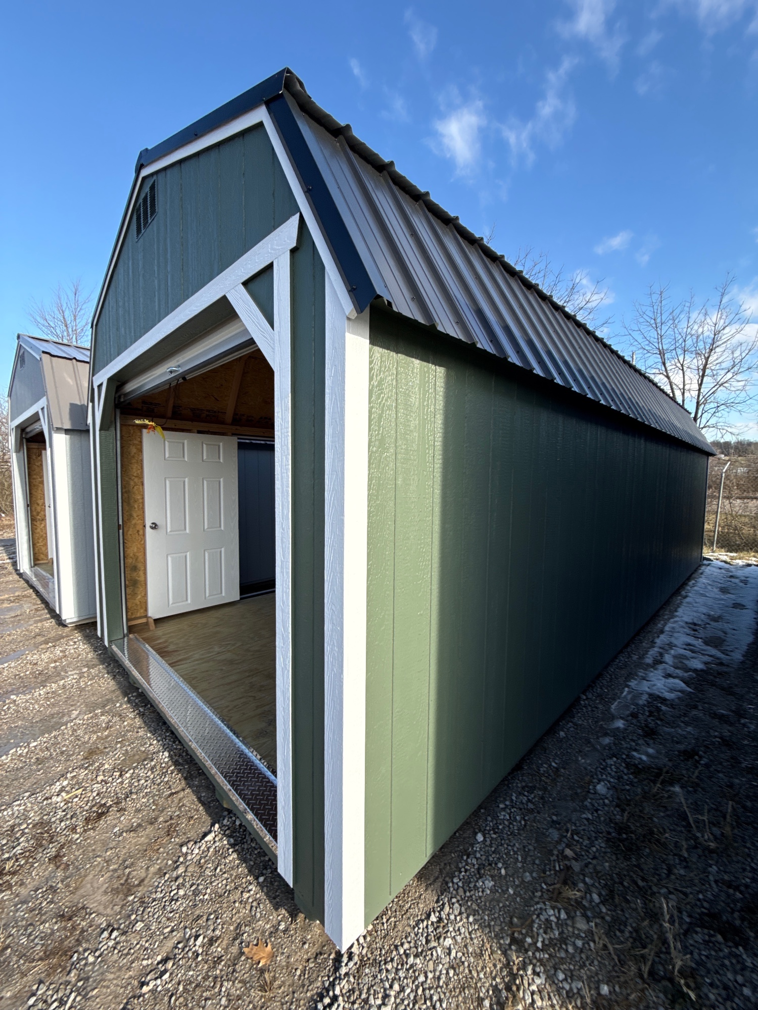 Lofted Barn Garage - 12x28