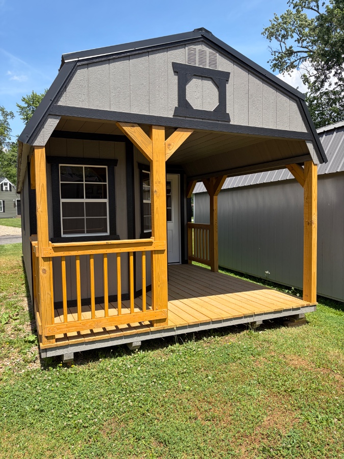 Lofted Barn Deluxe Playhouse - 12x28 image 4