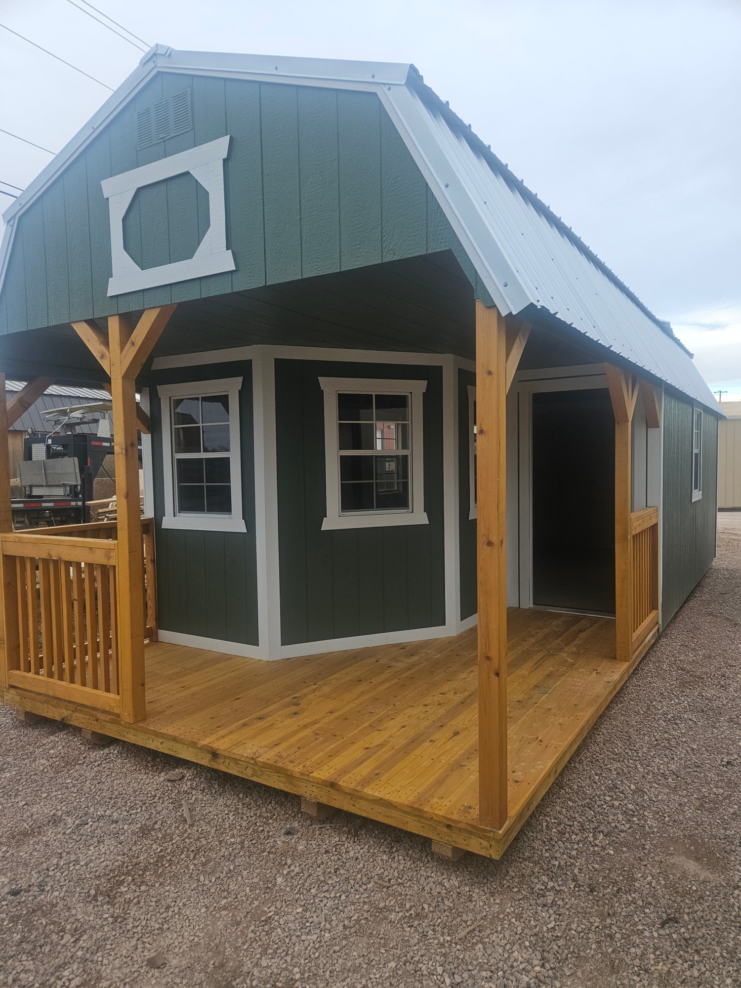 Lofted Barn Deluxe Playhouse - 12x28