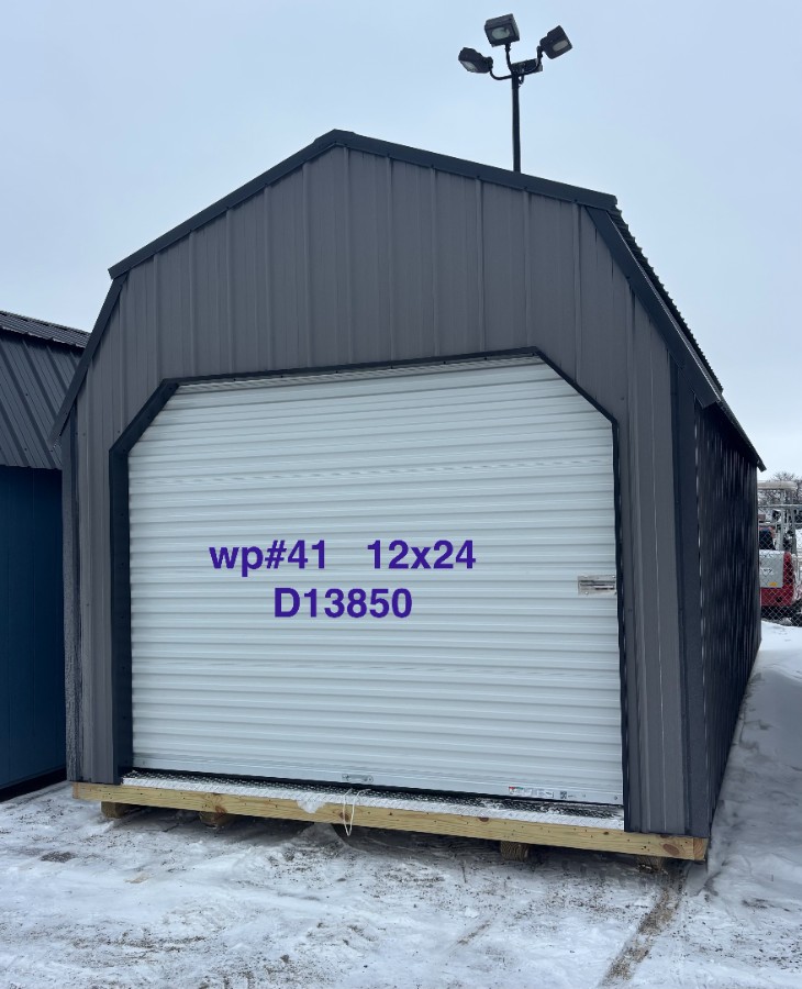 Lofted Barn Garage - 12x24