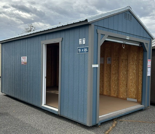 Utility 8' Garage - 10x20