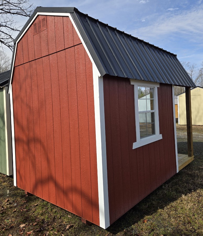 Lofted Barn Playhouse - 8x12 image 4