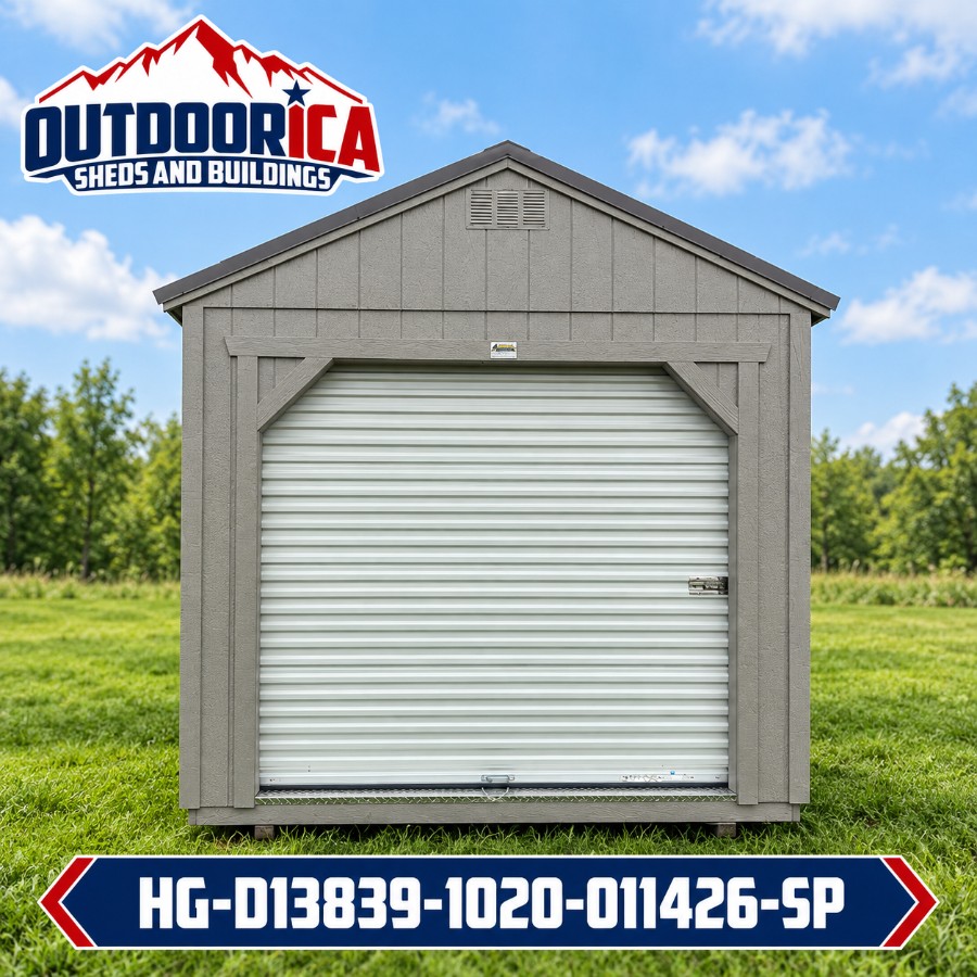 Utility 8' Garage - 10x20