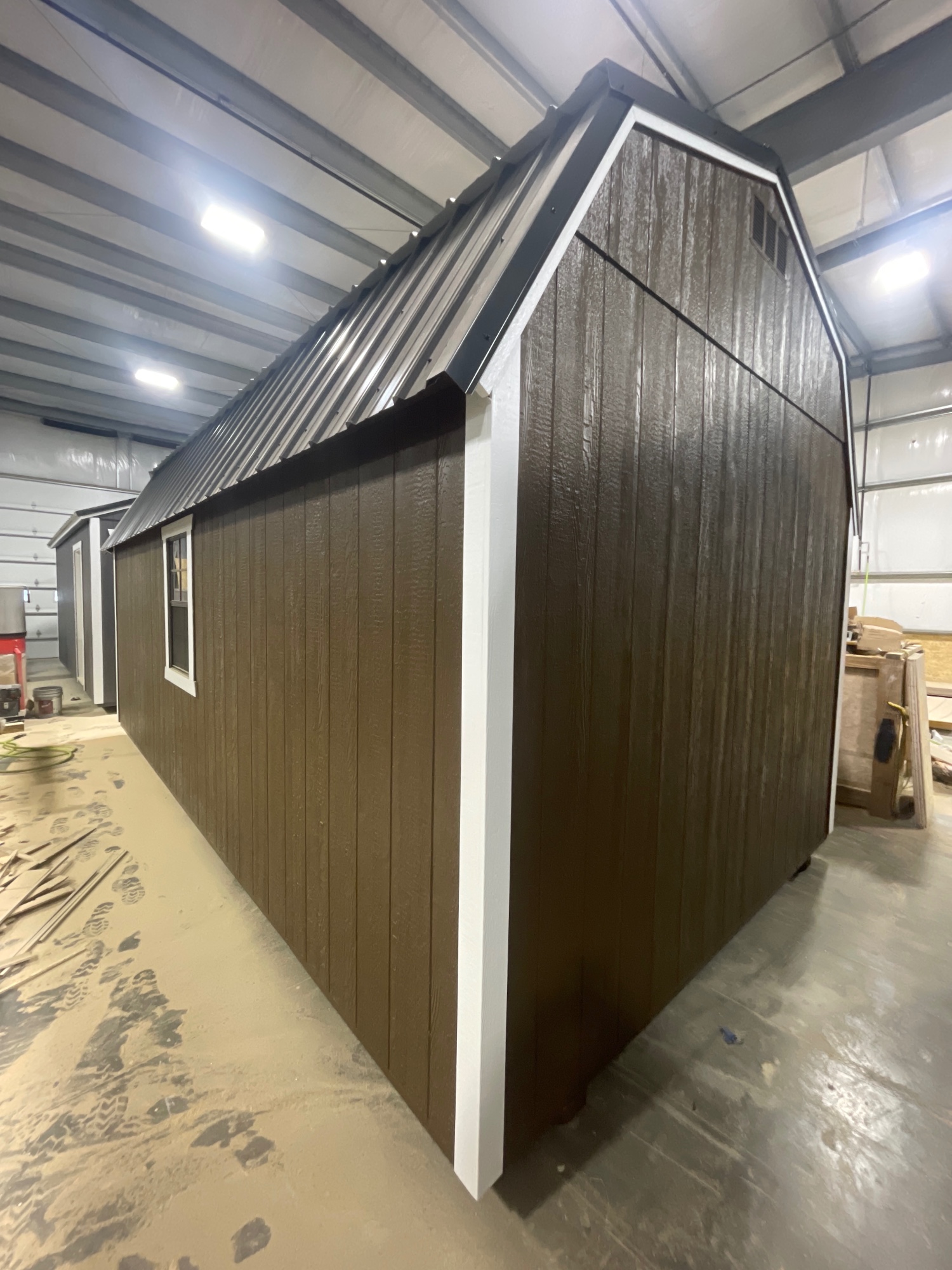 Lofted Barn Side Porch - 10x20 image 2