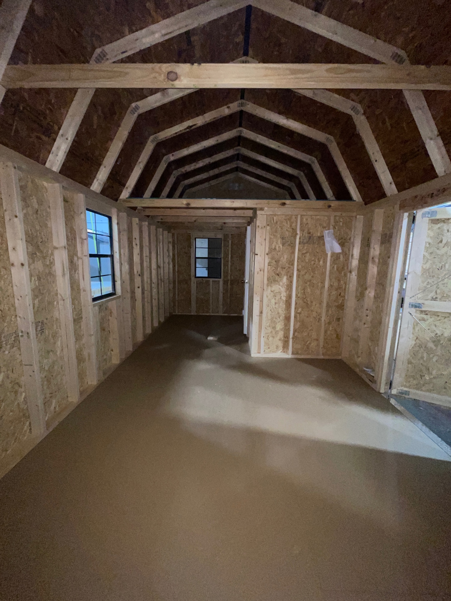 Lofted Barn Side Porch - 10x20 image 4