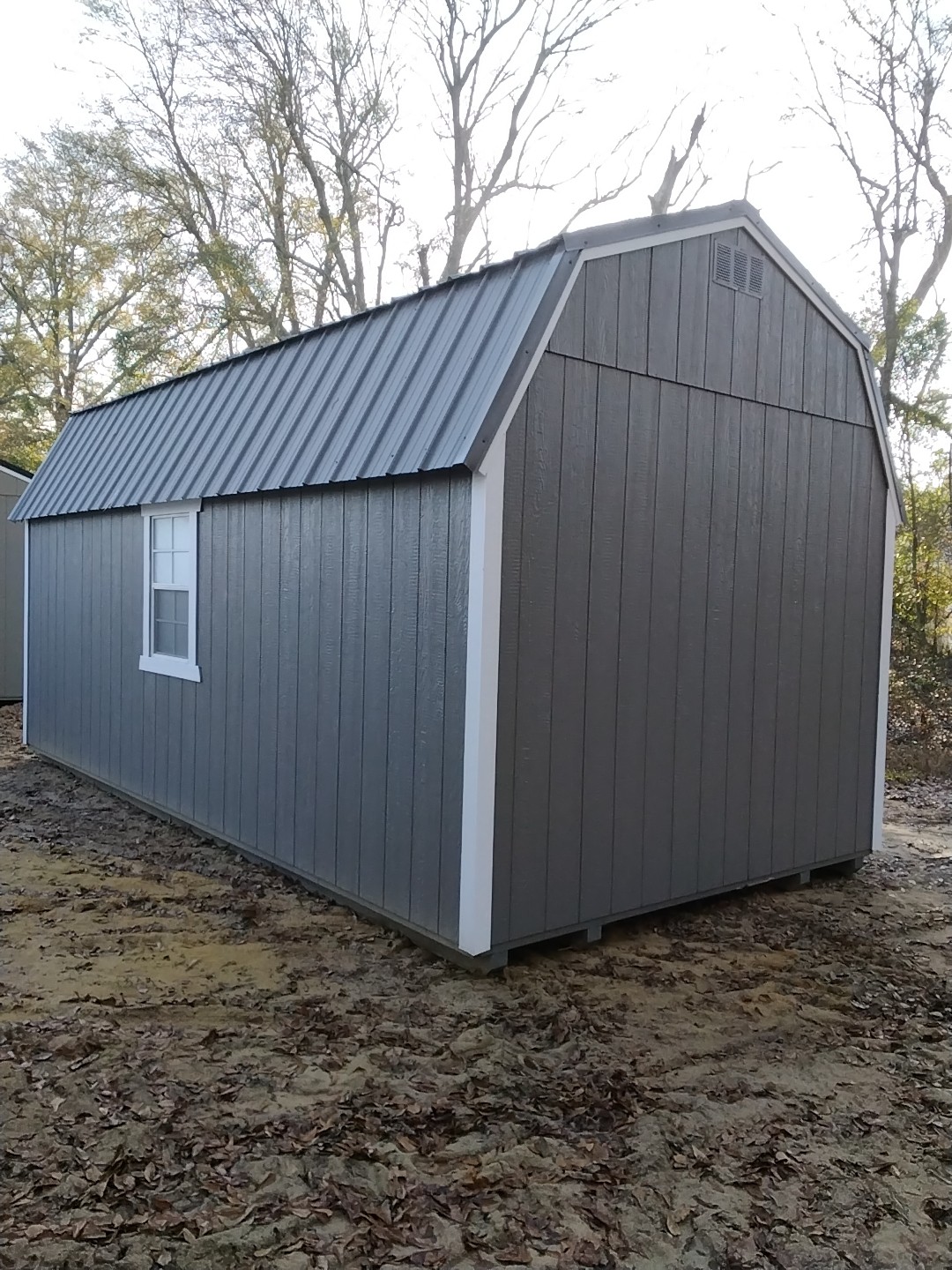 Lofted Barn Side Porch - 10x20 image 2