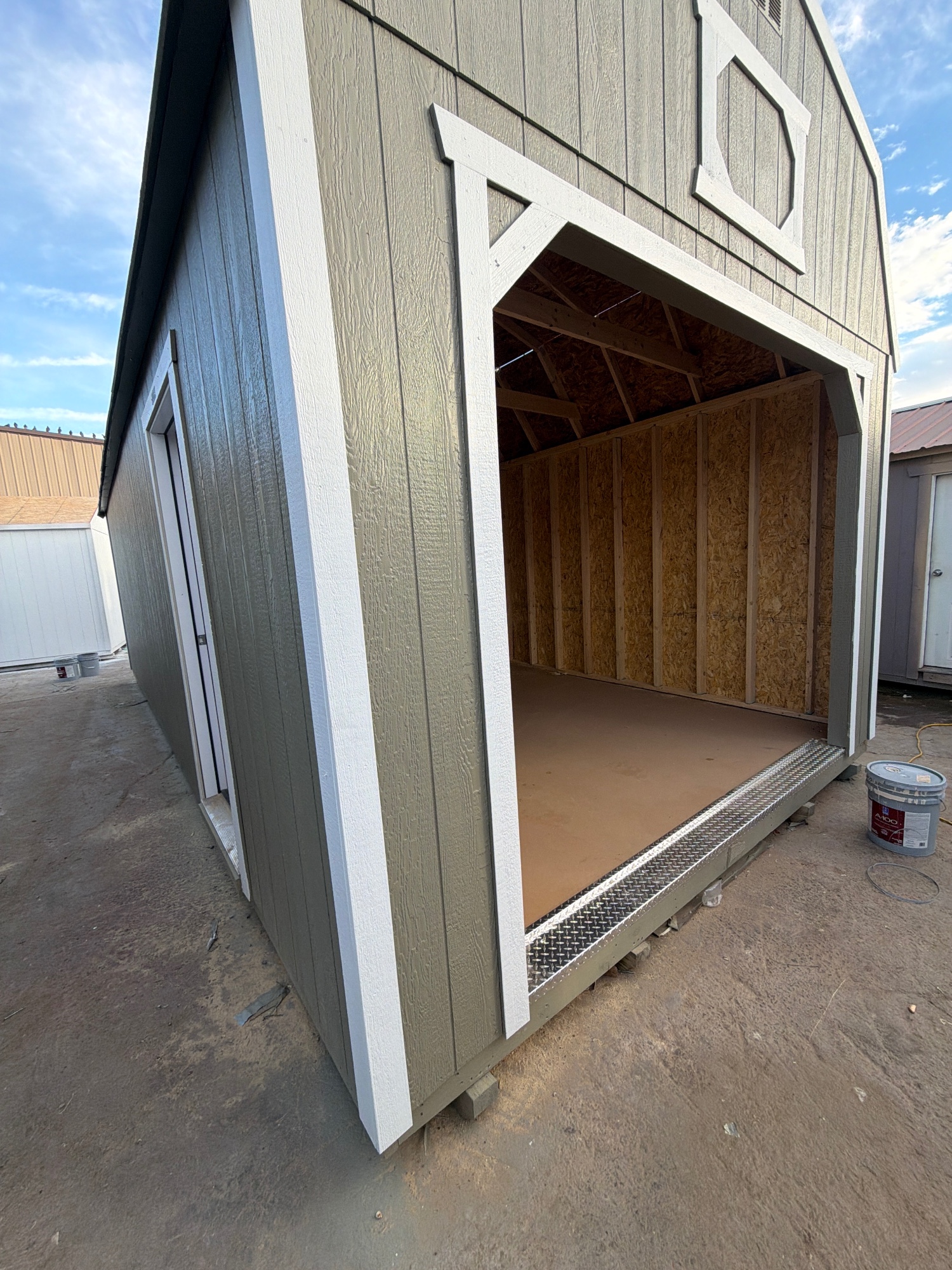 Lofted Barn Garage - 12x28