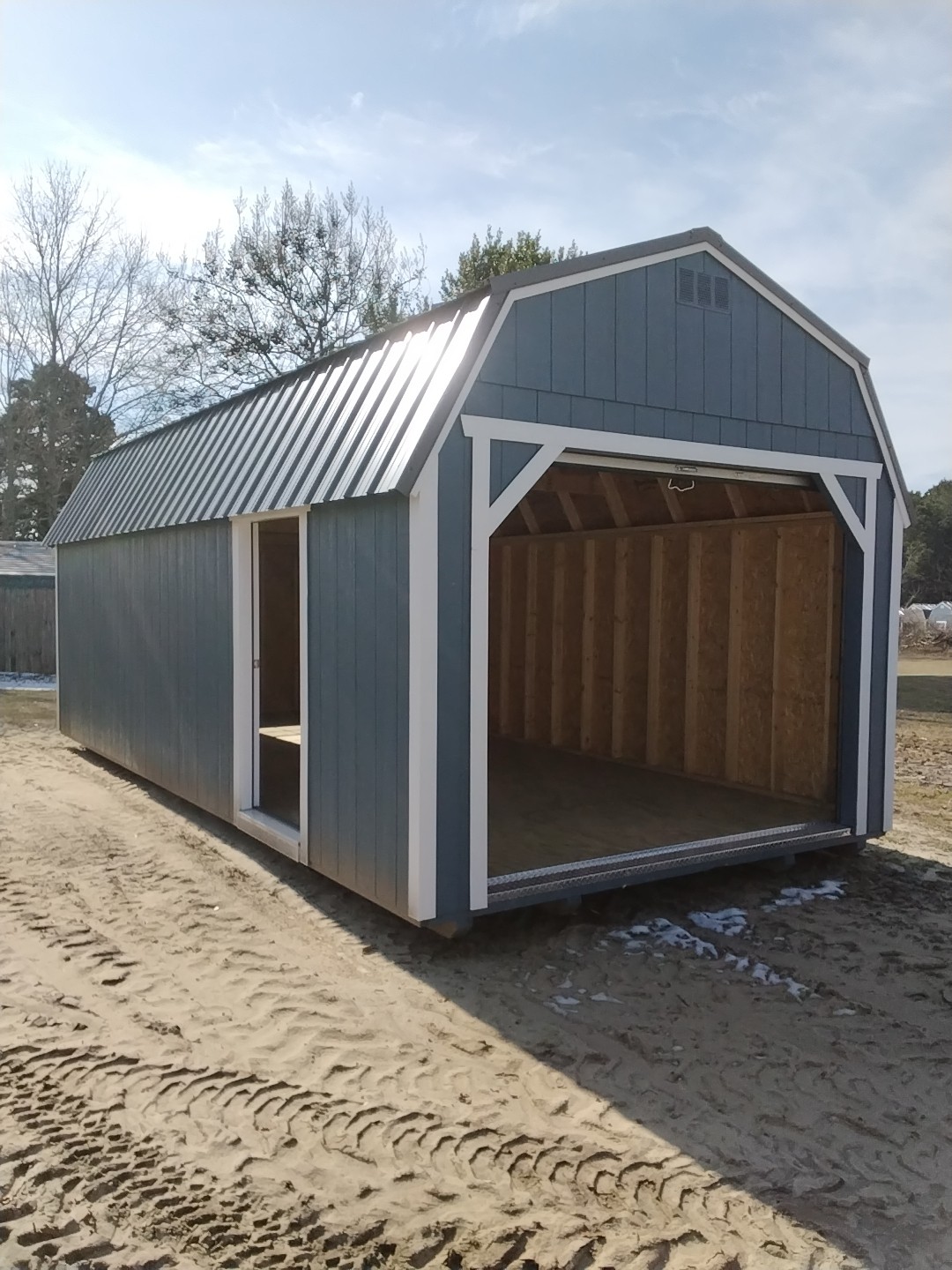 Lofted Barn Garage - 12x24