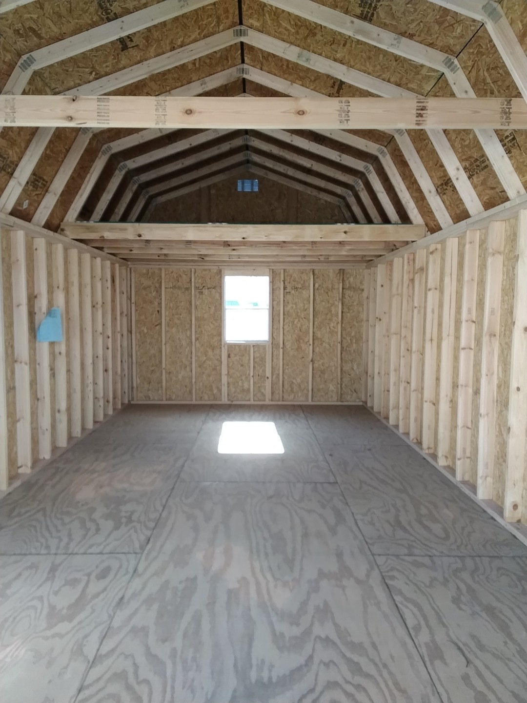 Lofted Barn Garage - 12x24 image 4