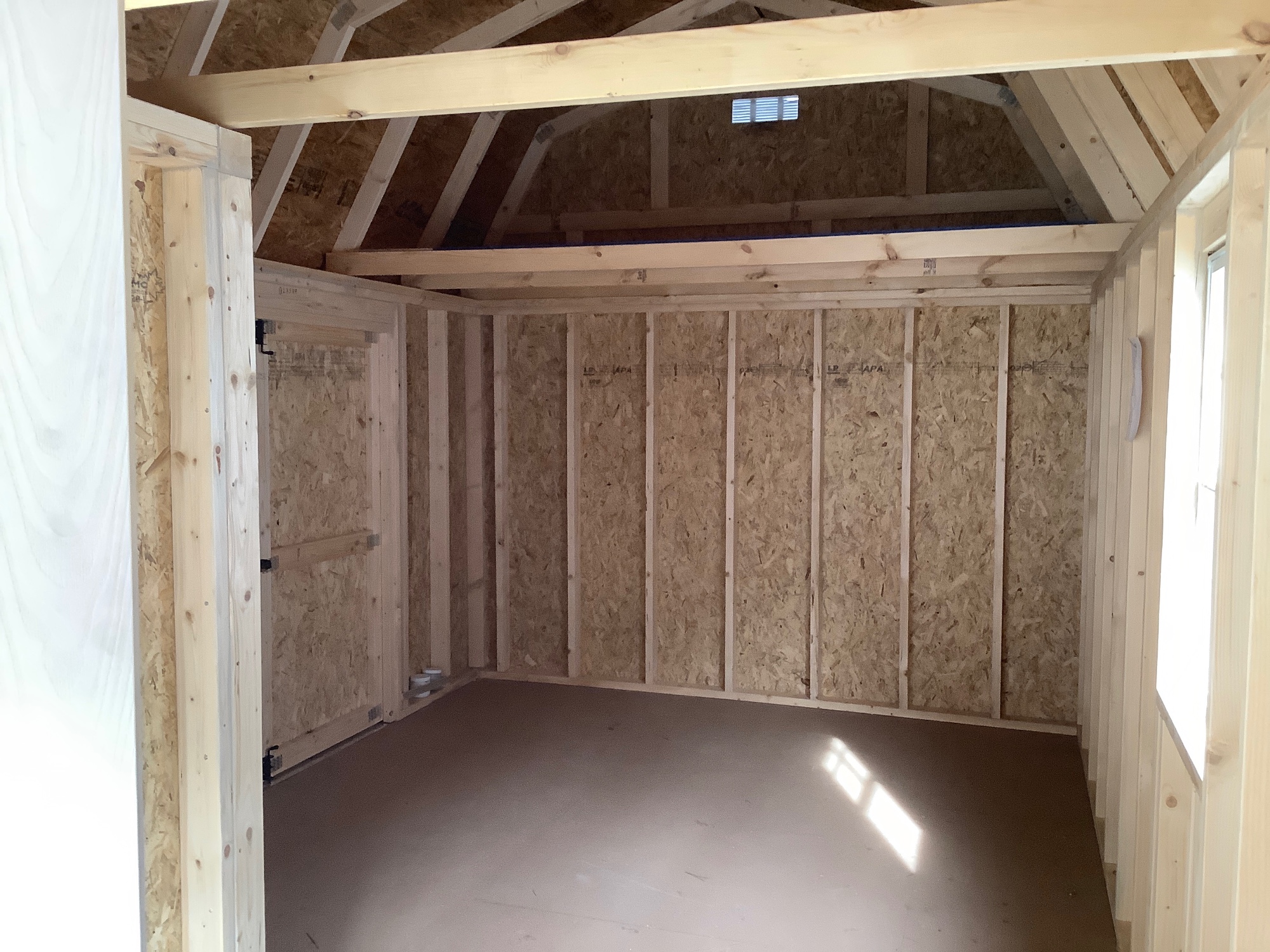 Lofted Barn Side Porch - 10x20 image 4