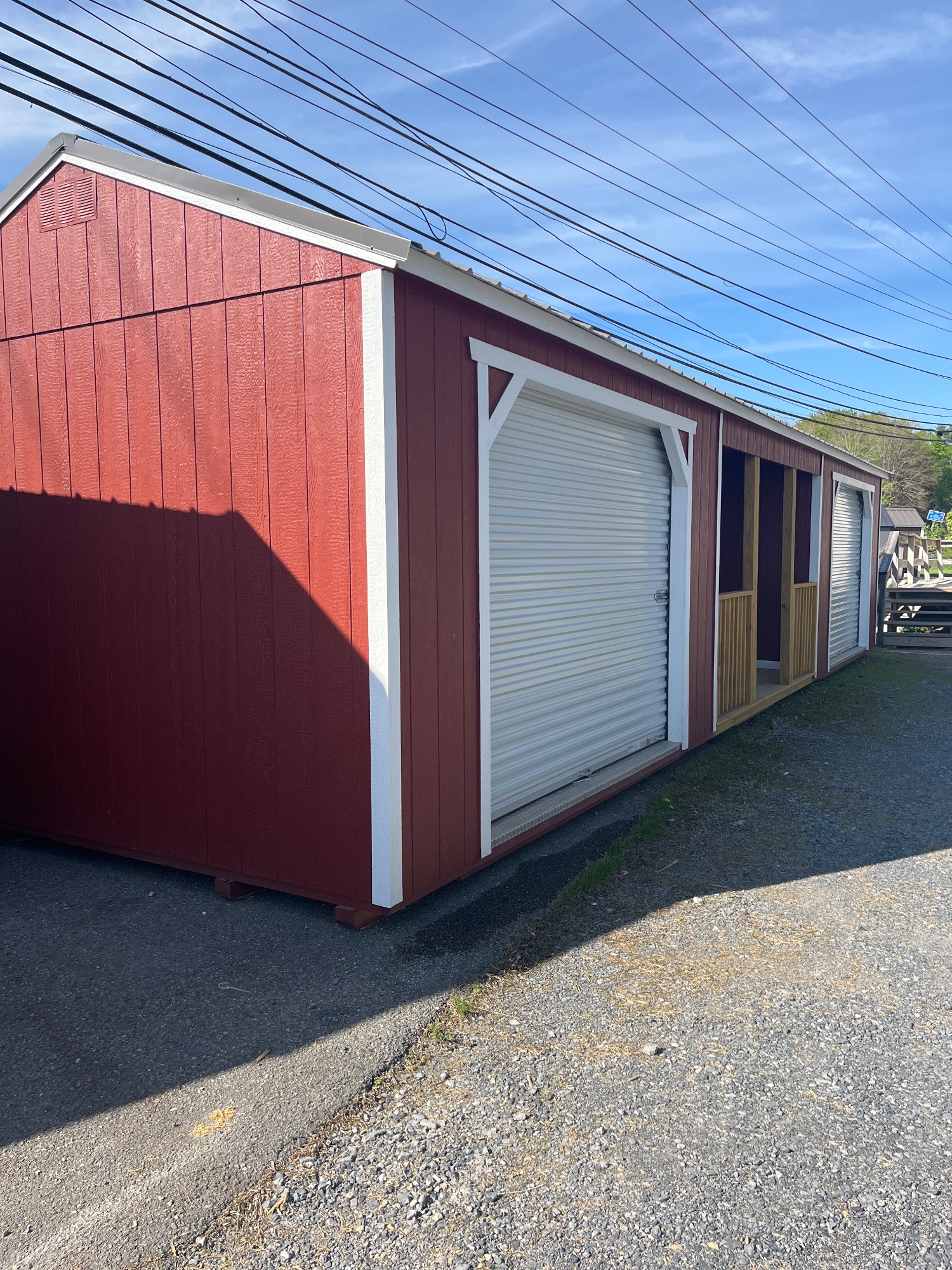 Utility Center Porch - 12x40