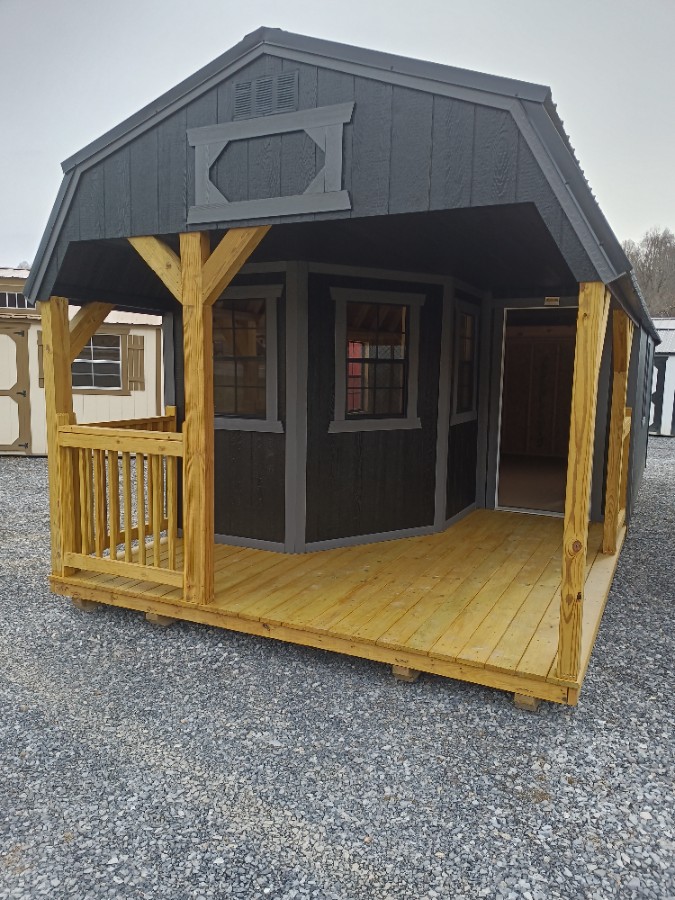 #3 Lofted Barn Deluxe Playhouse – 12×28 SPECIAL PRICE ($9,843 or as low as $334.80 / month)