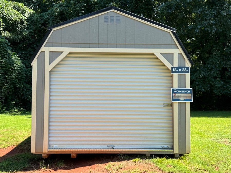 Lofted Barn Garage – 12×28 image 7