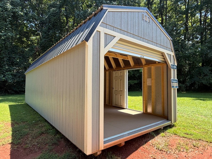 Lofted Barn Garage – 12×28 image 8