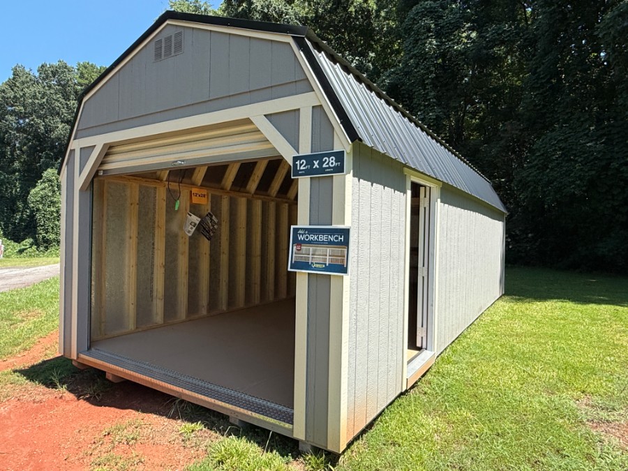 Lofted Barn Garage – 12×28 image 9