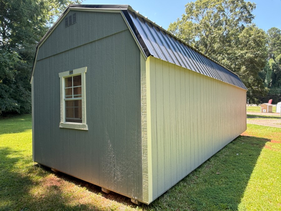 Lofted Barn Garage – 12×28 image 11