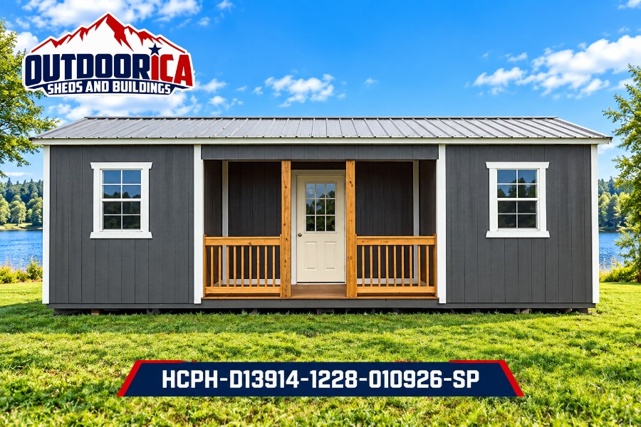 Utility Center Porch - 12x28