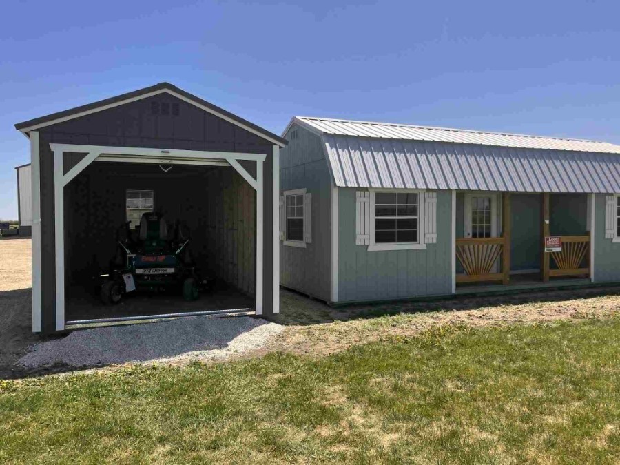 Utility 8' Garage - 10x20 image 4