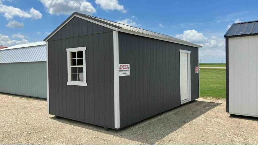 Utility 8' Garage - 10x20 image 9