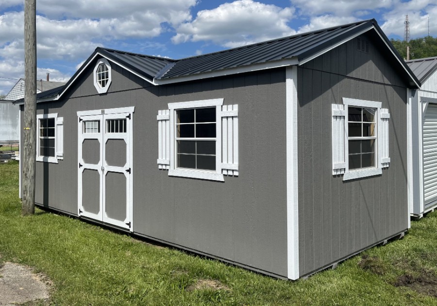 Side Gable Dormer Shed – 12x28
