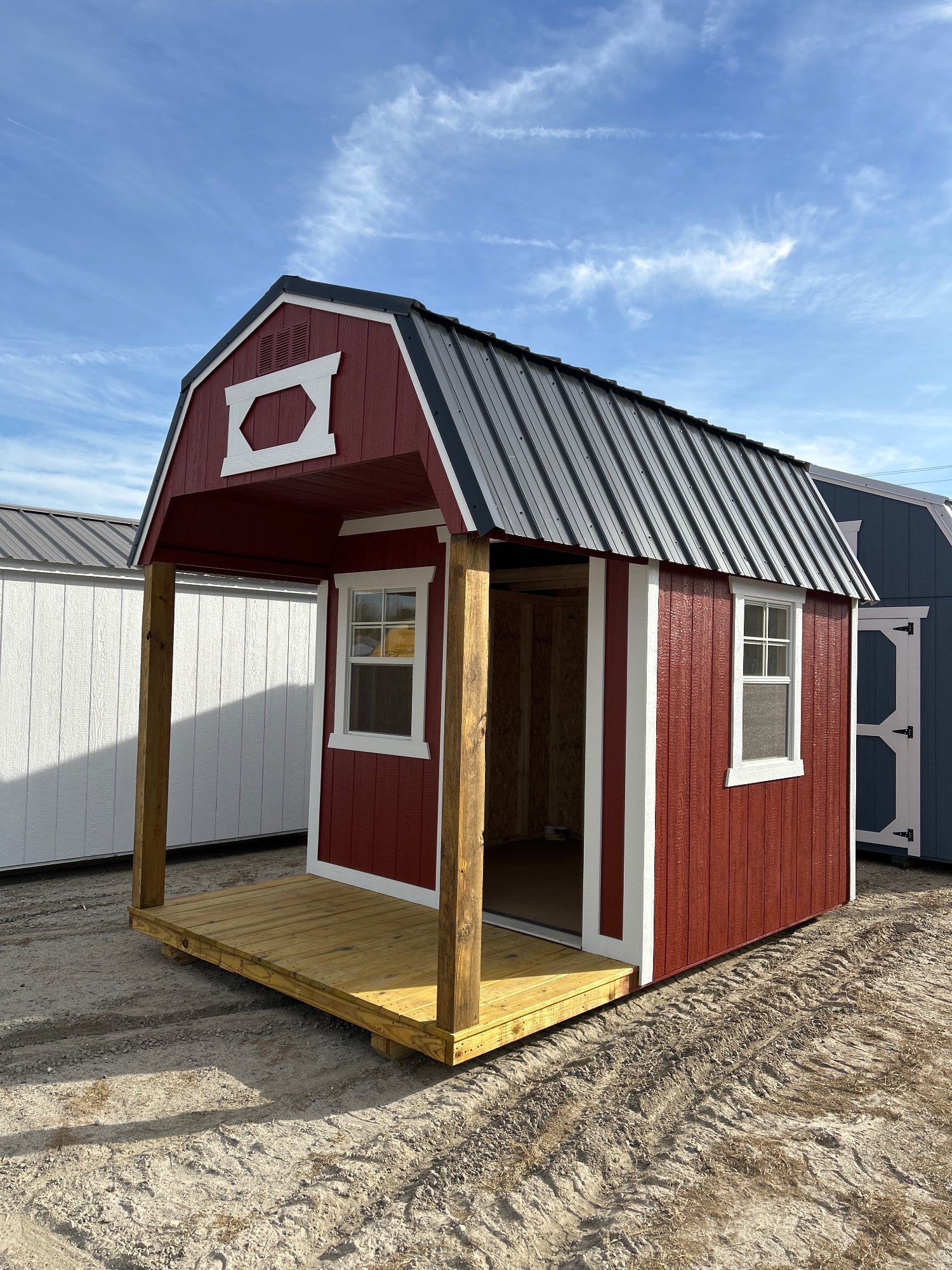 Lofted Barn Playhouse - 8x12