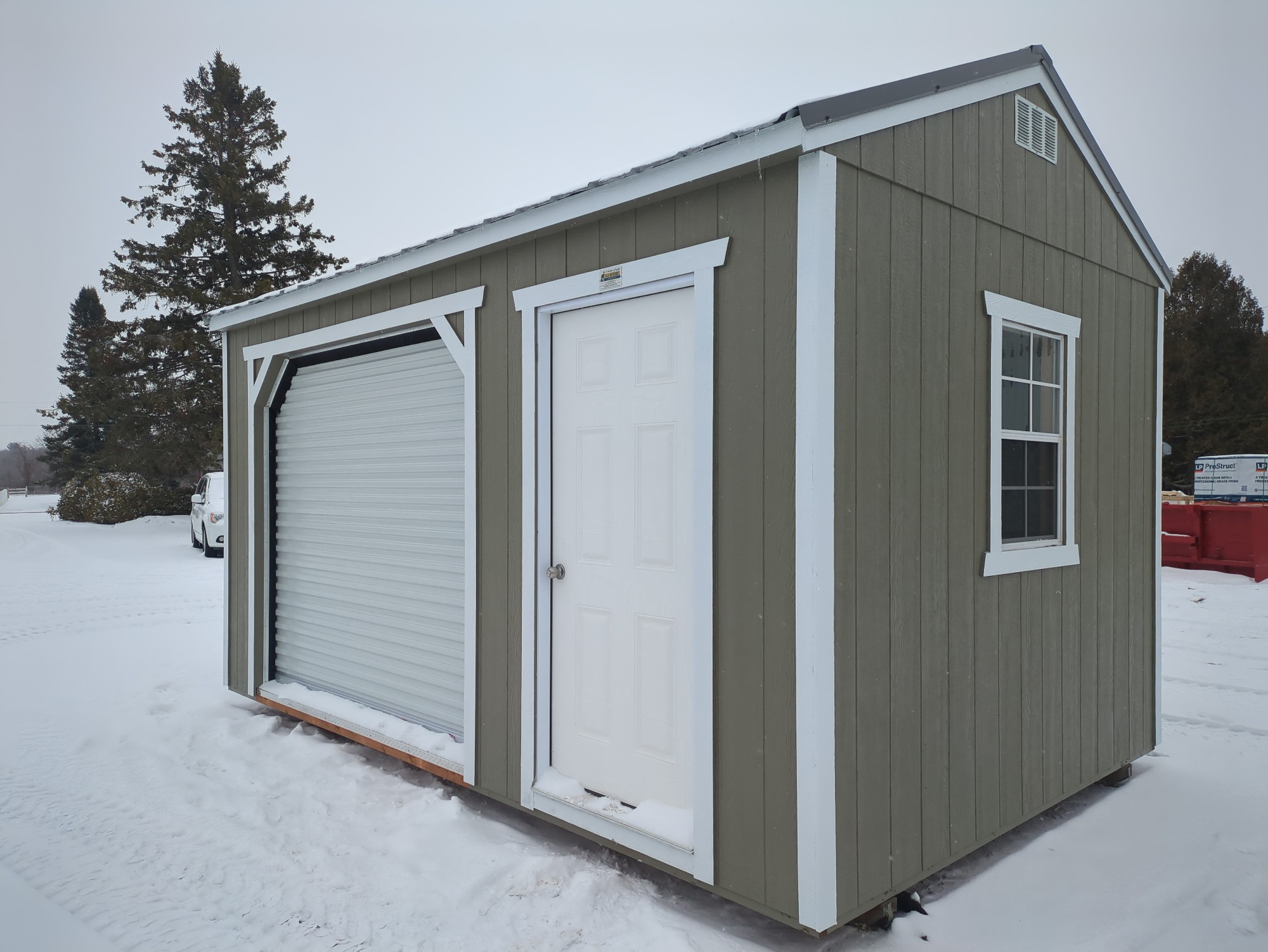 Utility 8' Garage - 10x16