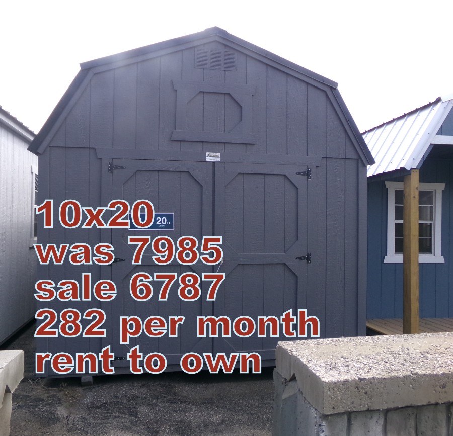 Lofted Barn - 10x20