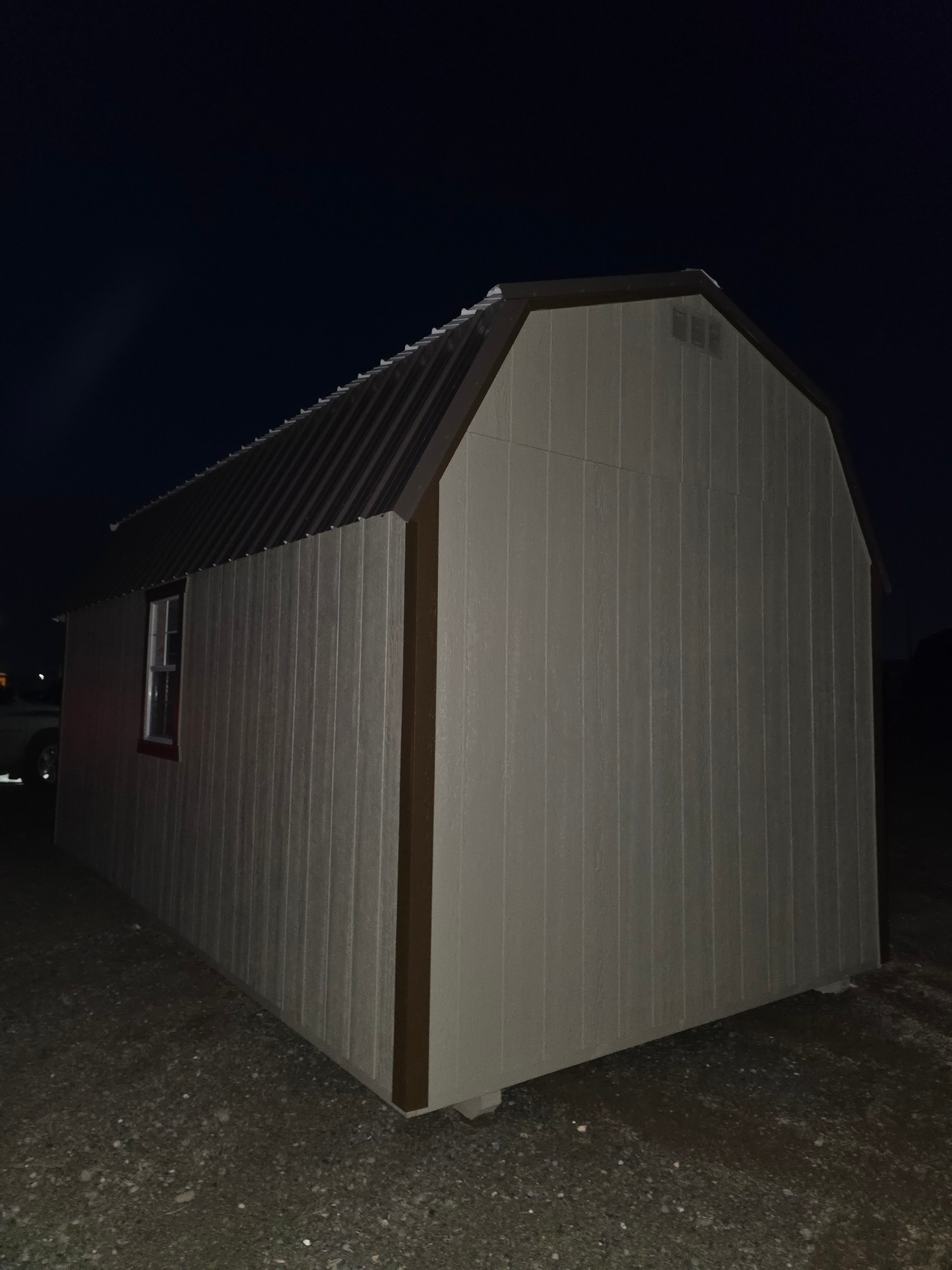 Lofted Barn Side Porch - 10x20 image 2