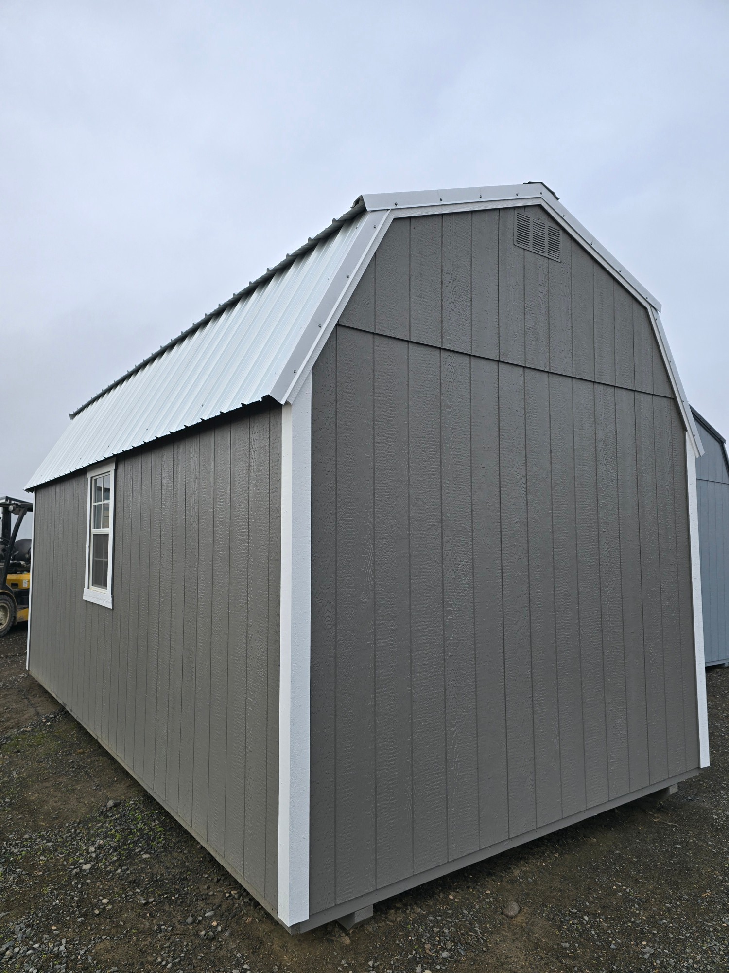 Lofted Barn Side Porch - 10x20 image 2