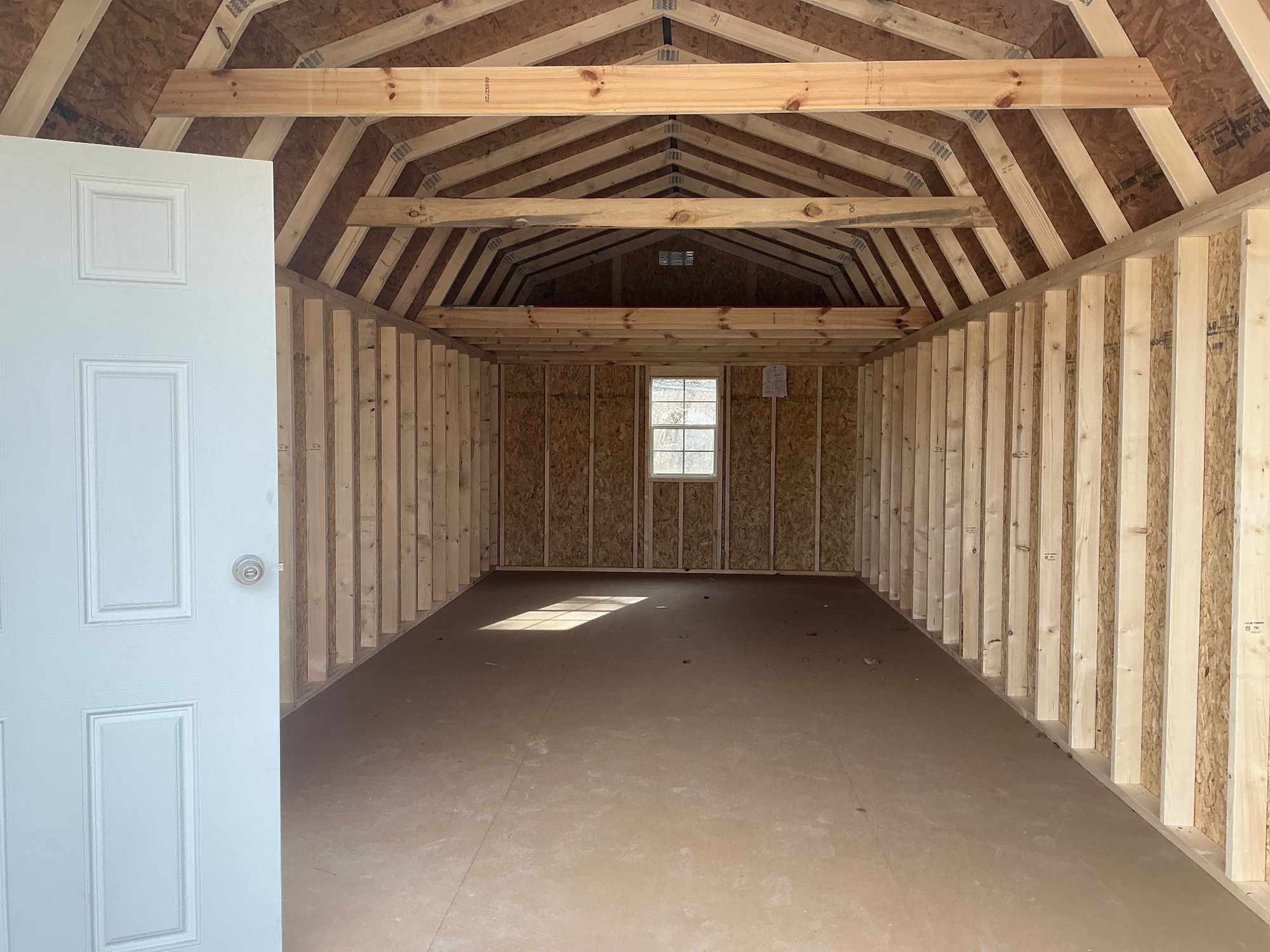 Lofted Barn Garage - 12x28 image 4