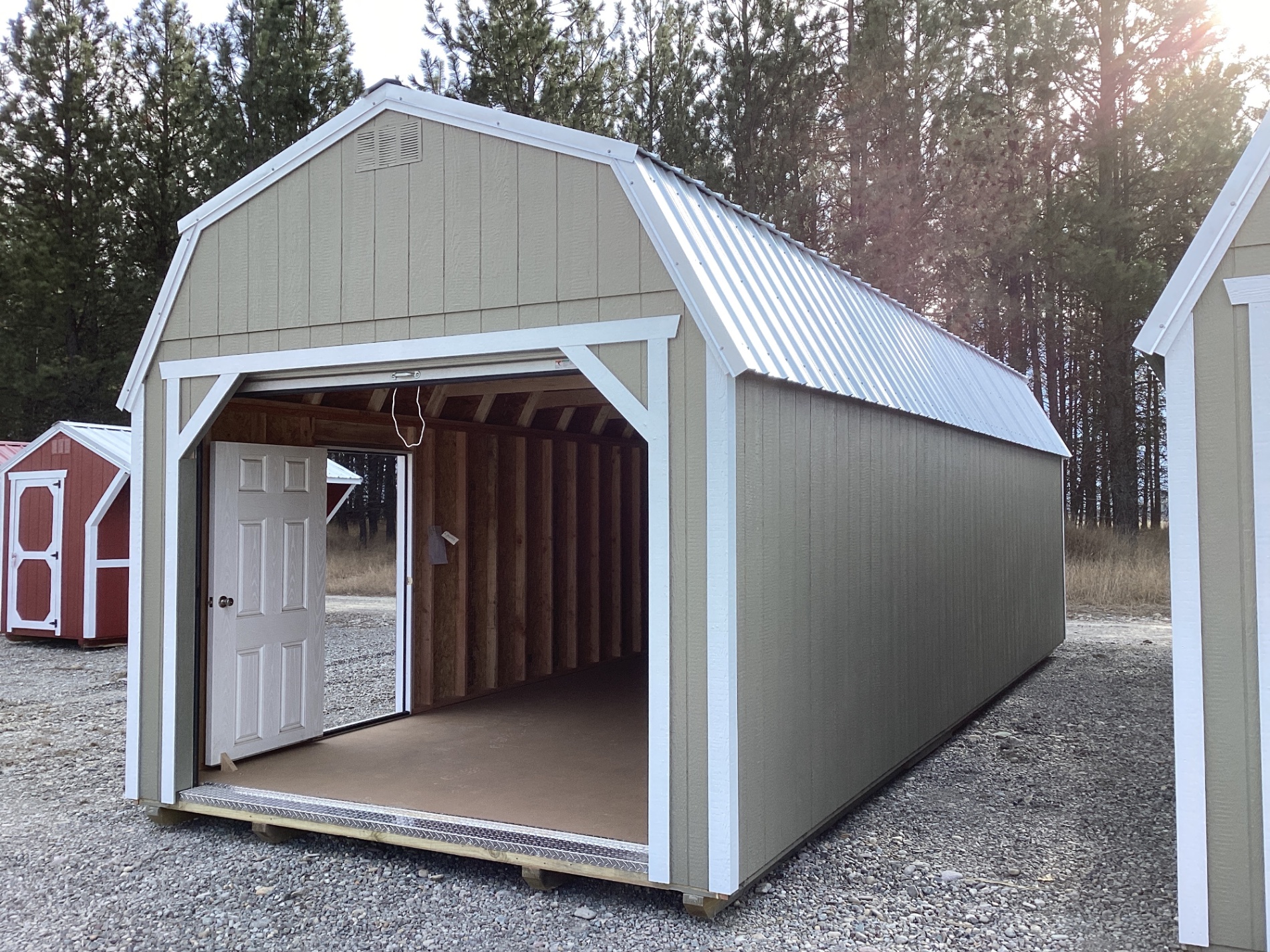 Lofted Barn Garage - 12x32