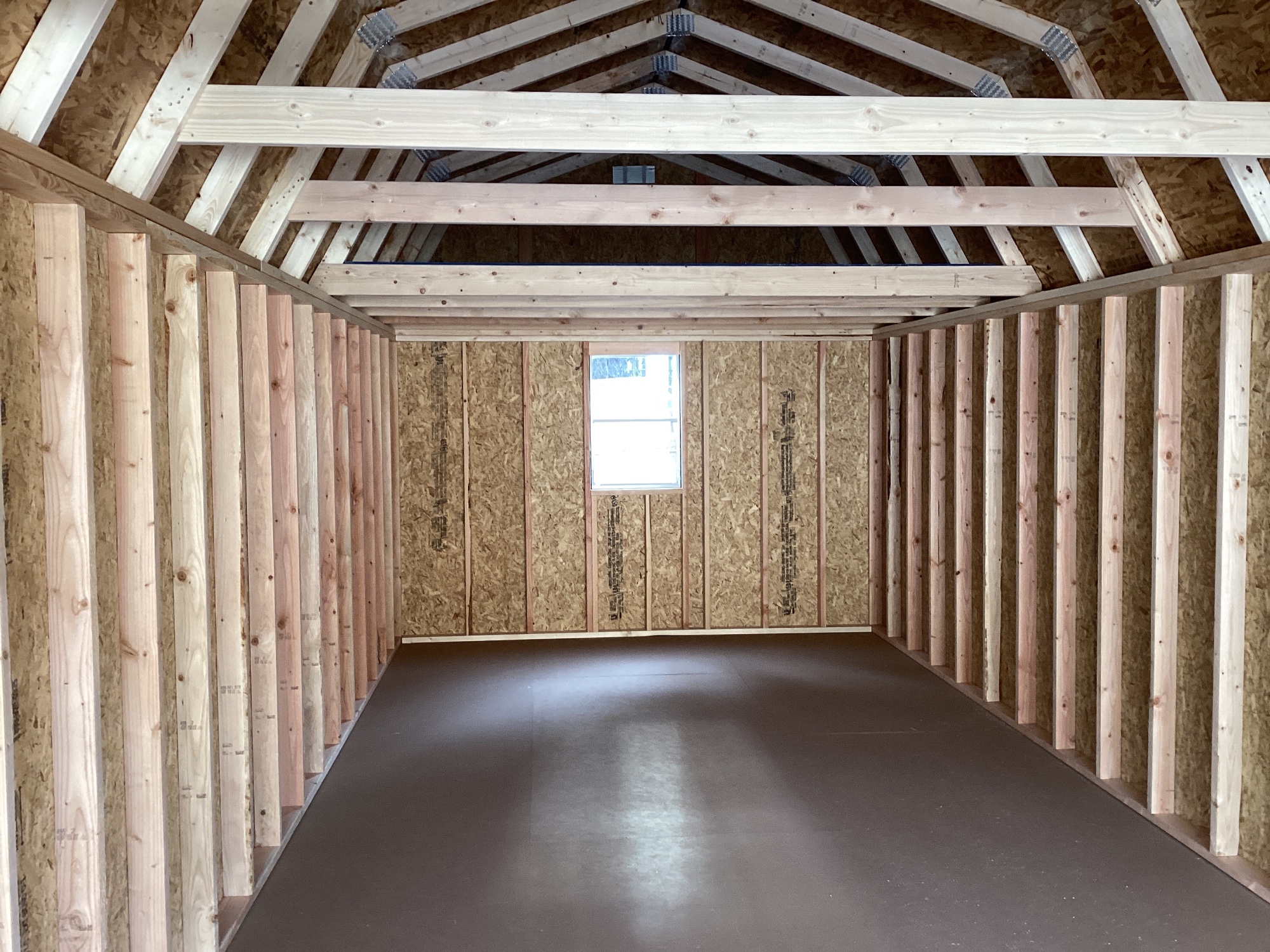 Lofted Barn Garage - 12x32 image 4