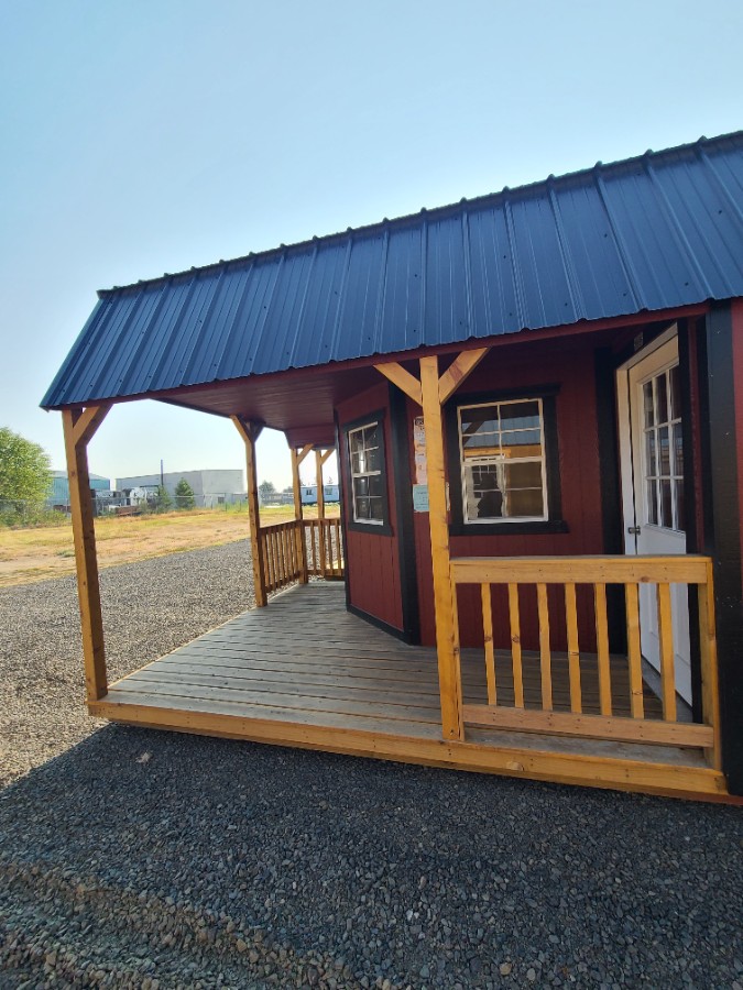 Lofted Barn Deluxe Playhouse - 12x32 w/ Extra large side windows! image 5