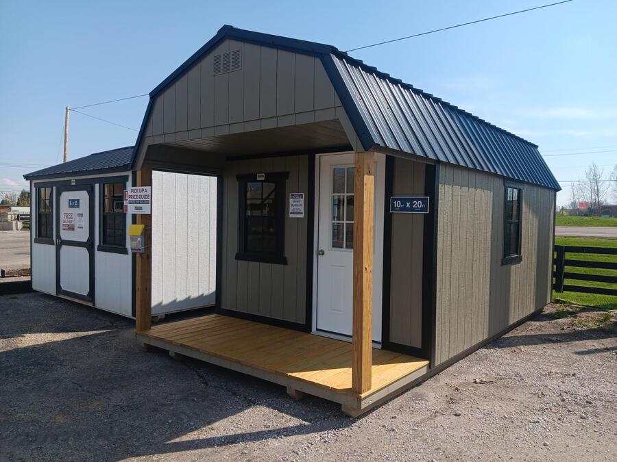 Lofted Barn Playhouse - 10x20 image 3