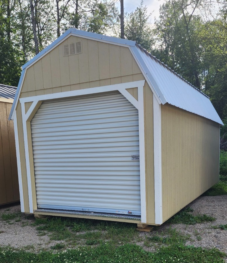 Lofted Barn 8' Garage - 10x20