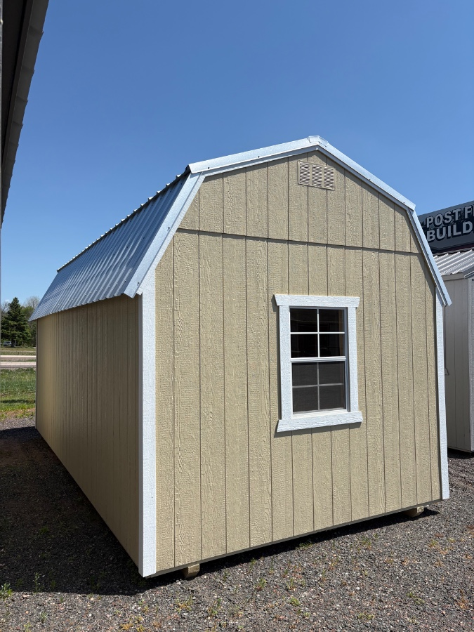 Lofted Barn 8' Garage - 10x20 image 2