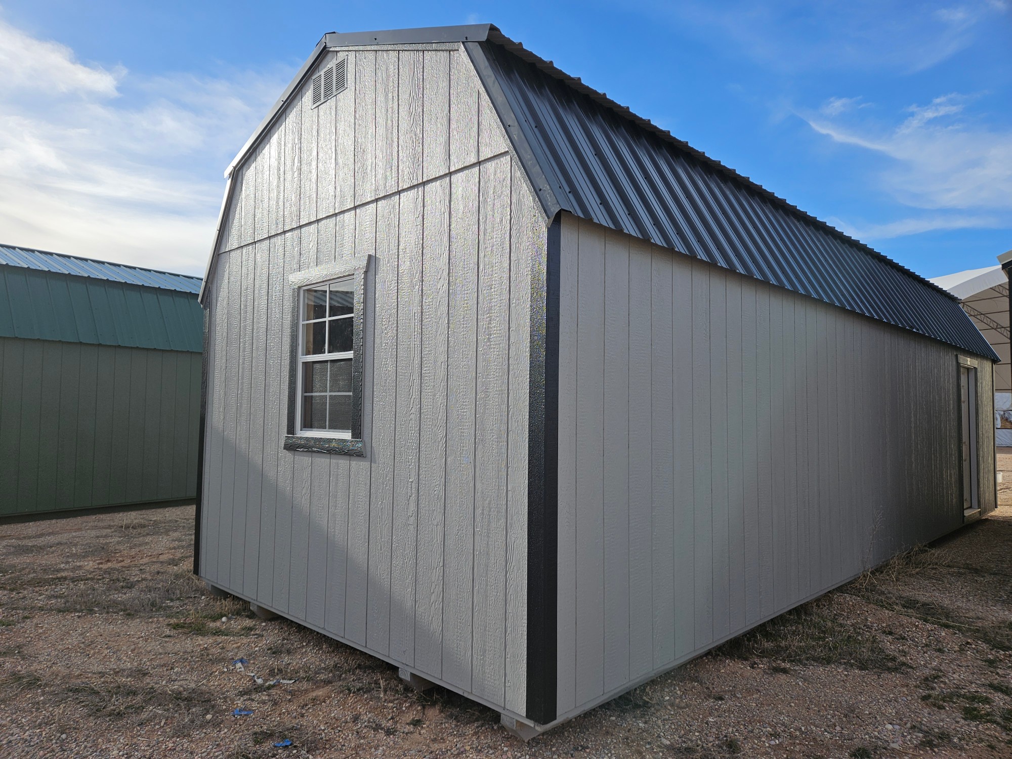 Lofted Barn Garage - 12x32