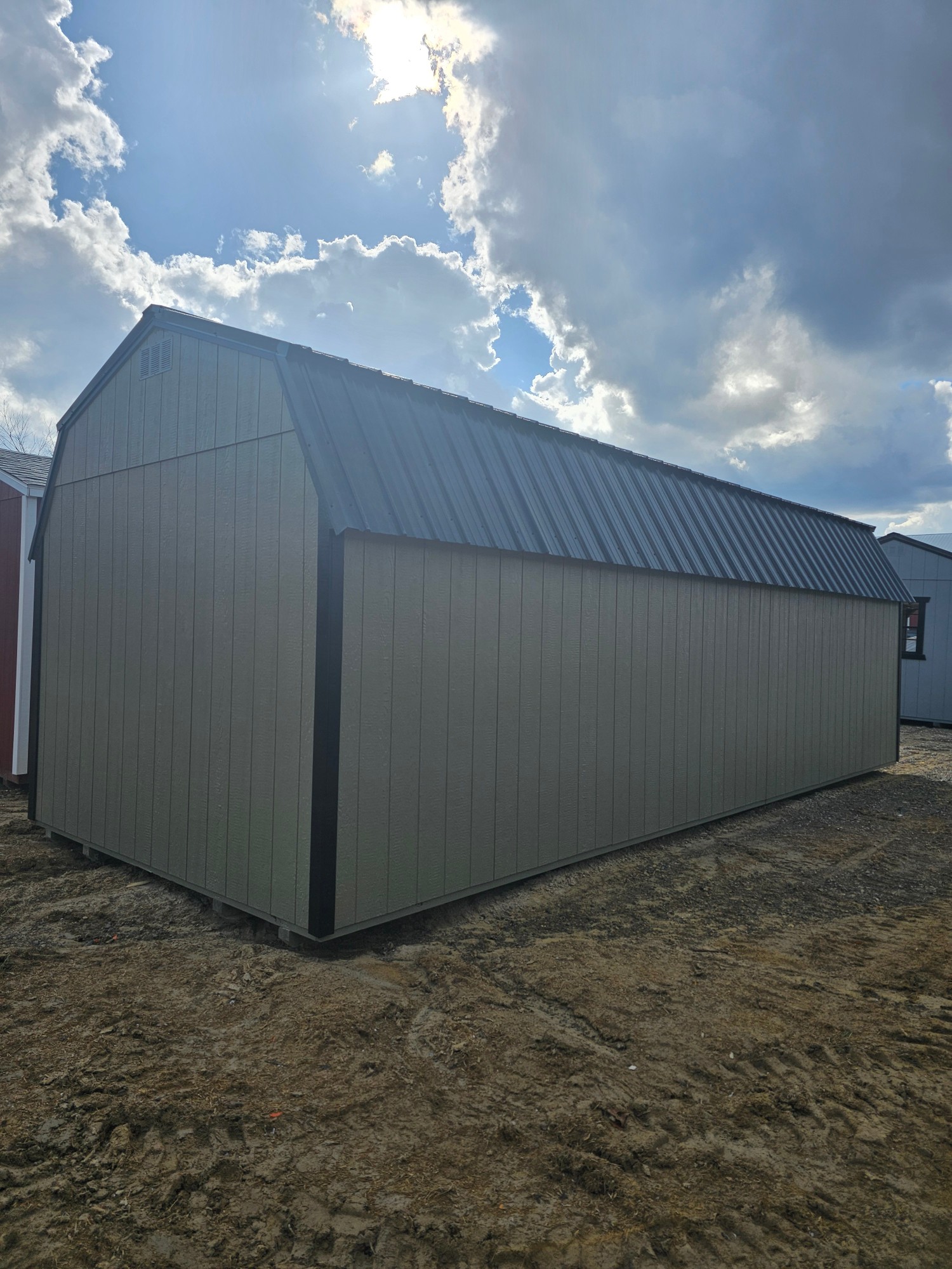 Lofted Barn Garage - 12x28 image 4