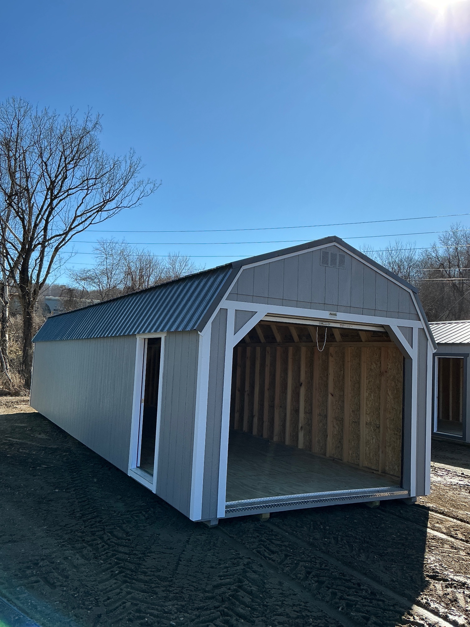 Lofted Barn Garage - 12x40