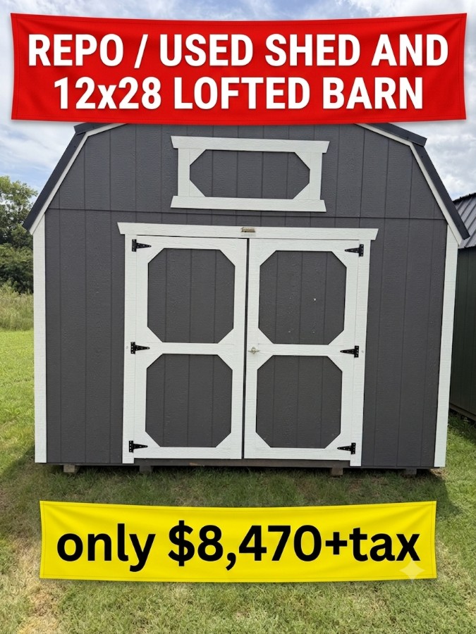 Lofted Barn - 12x28