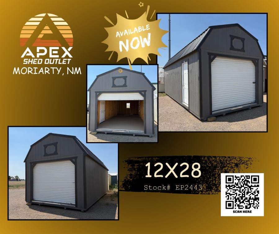 Lofted Barn Garage - 12x28
