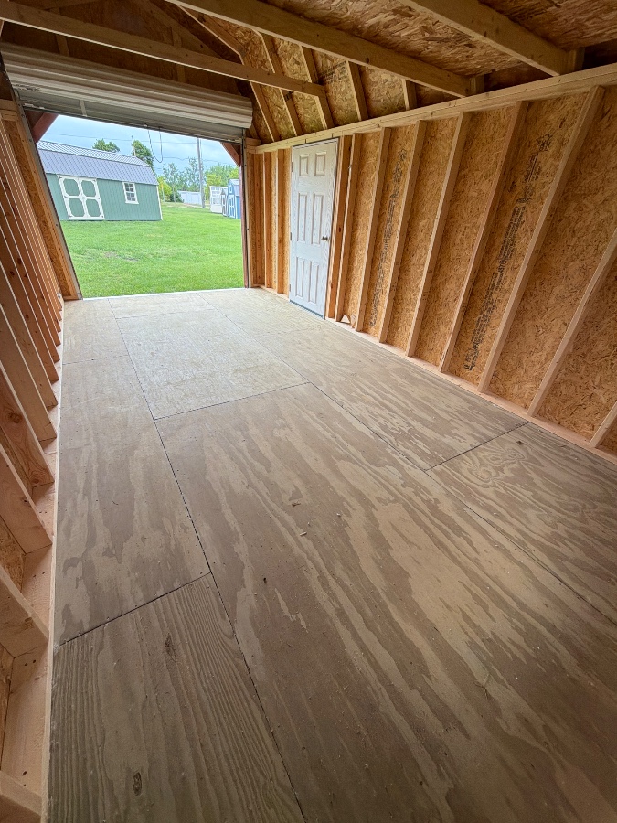 Lofted Barn 8' Garage - 10x20 image 6