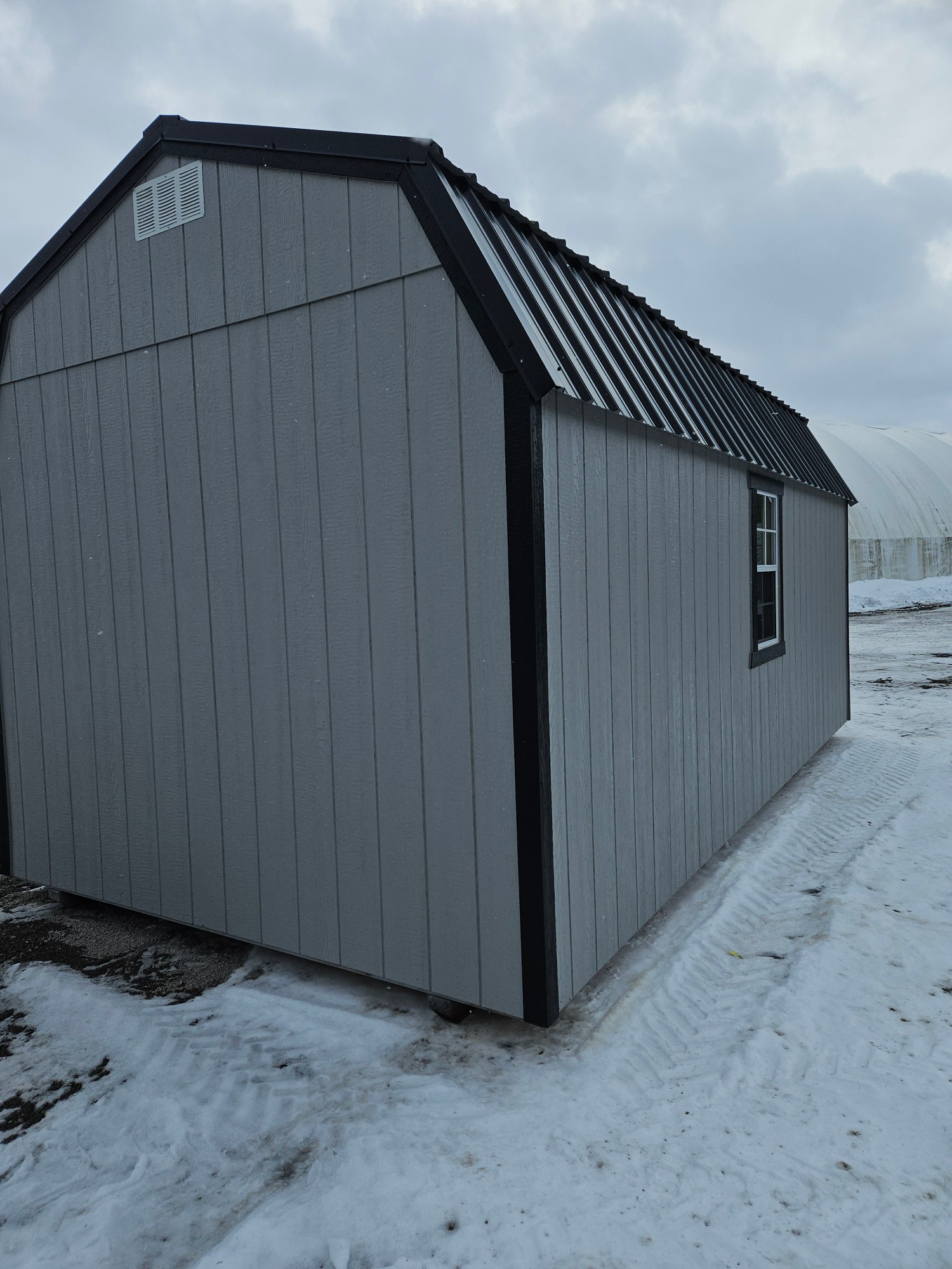 Lofted Barn Side Porch - 10x20