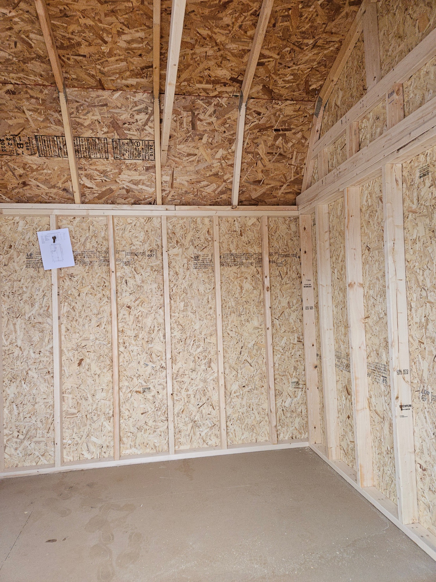 Lofted Barn Side Porch - 10x20