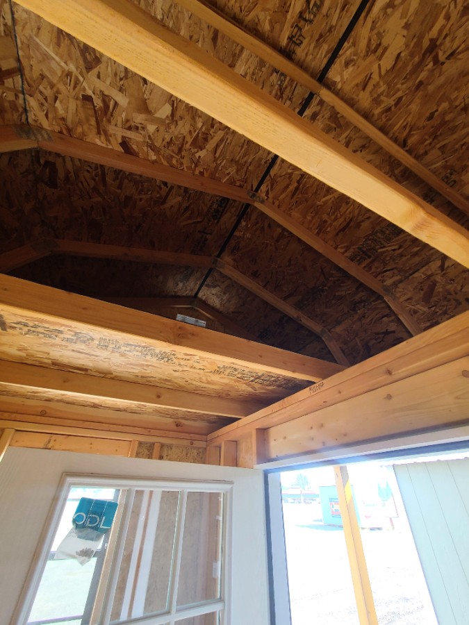 Lofted Barn Side Porch - 10x20 Playhouse w/ 2 Lofts, 2 Entrances! image 14