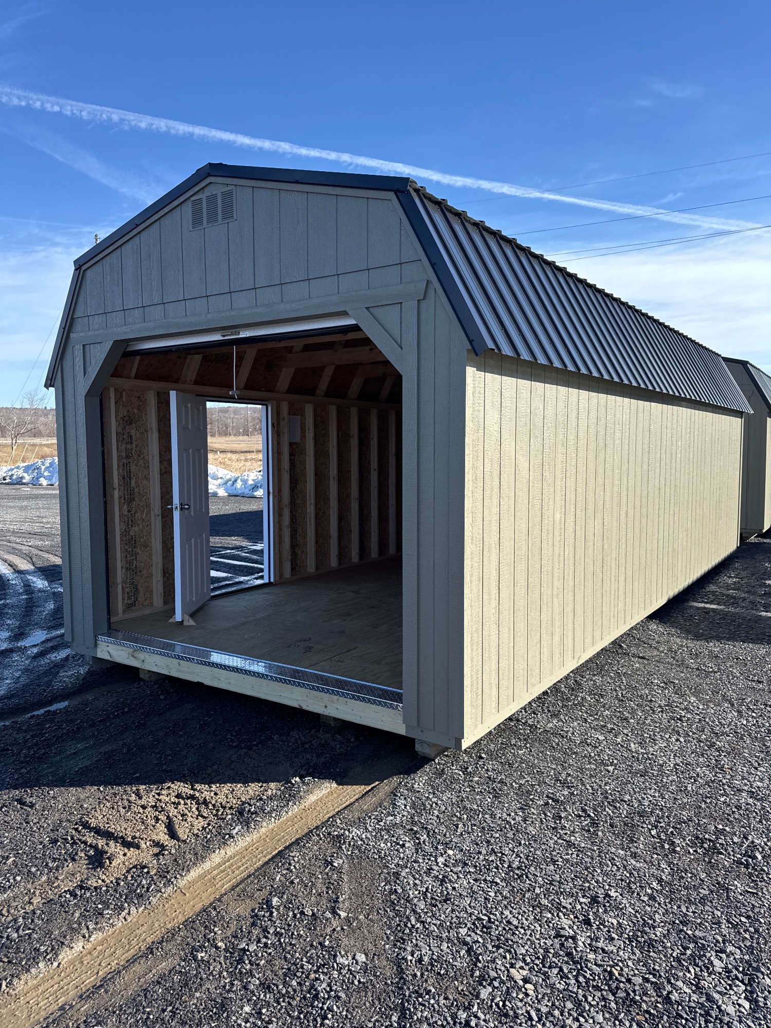 Lofted Barn Garage - 12x28