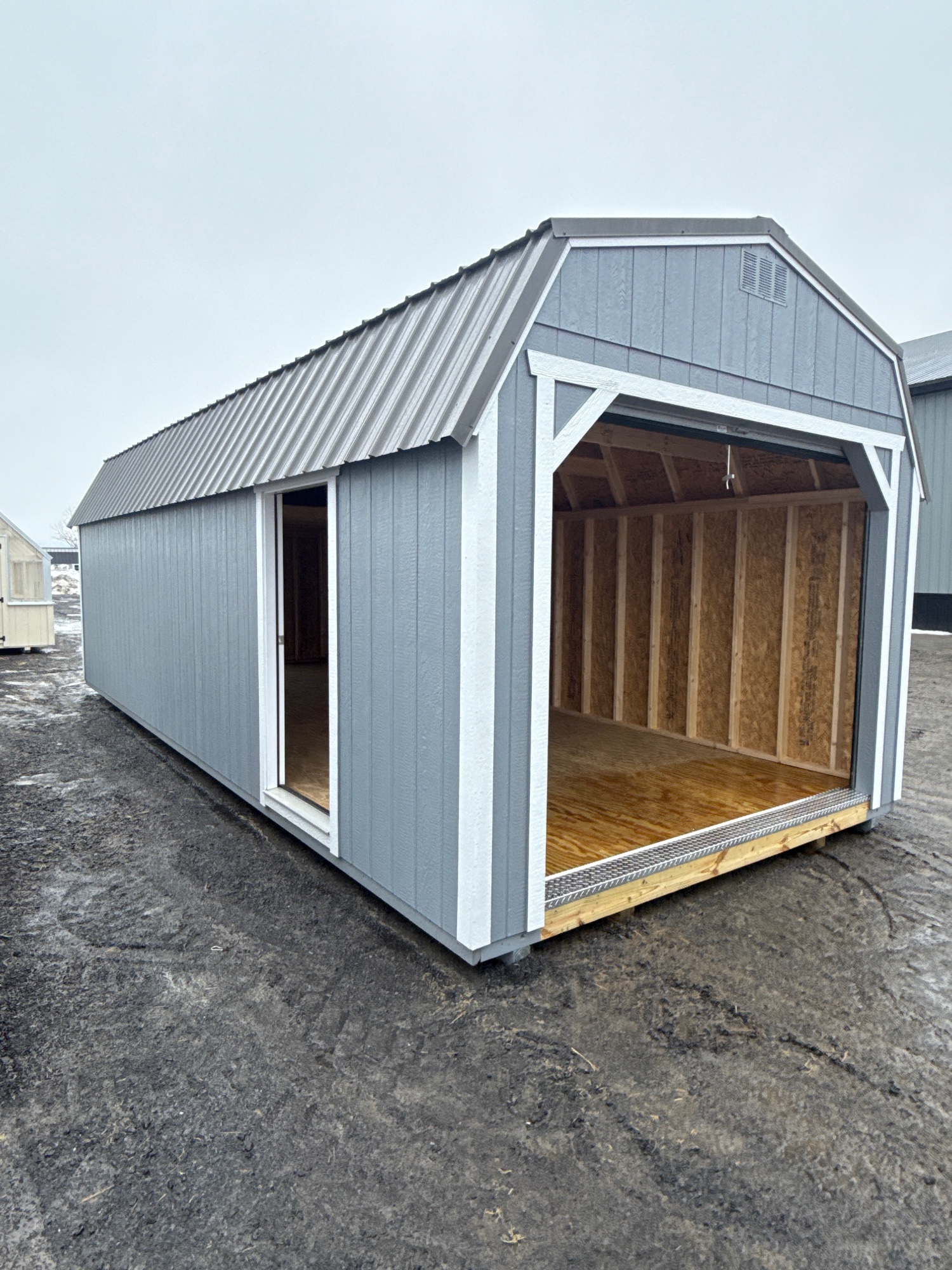 Lofted Barn Garage - 12x28