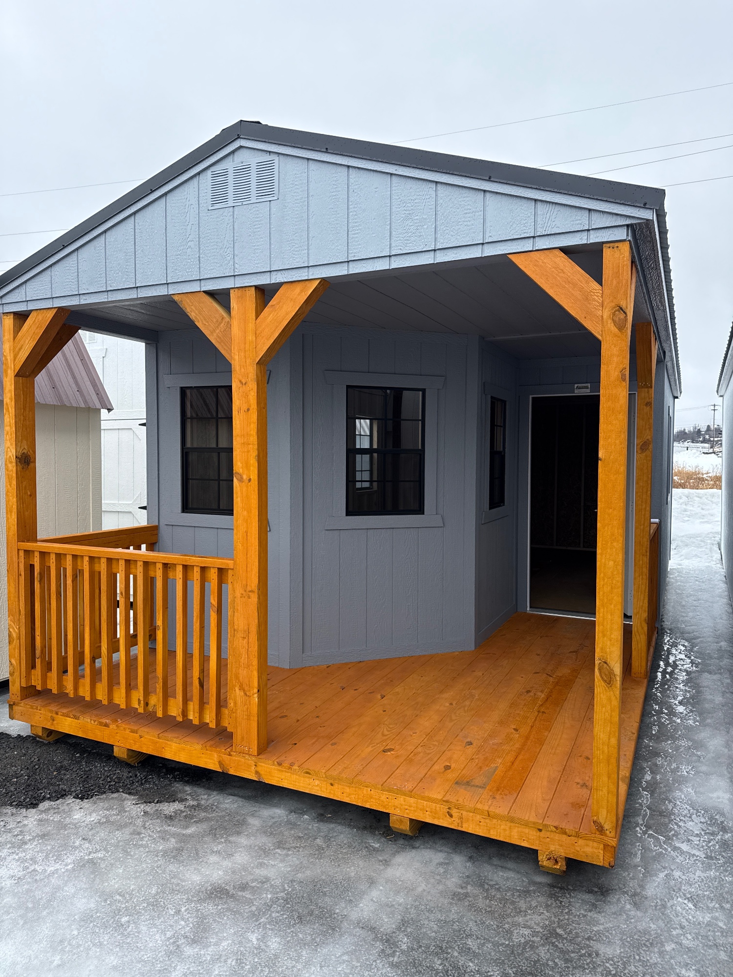 Utility Deluxe Playhouse - 12x28